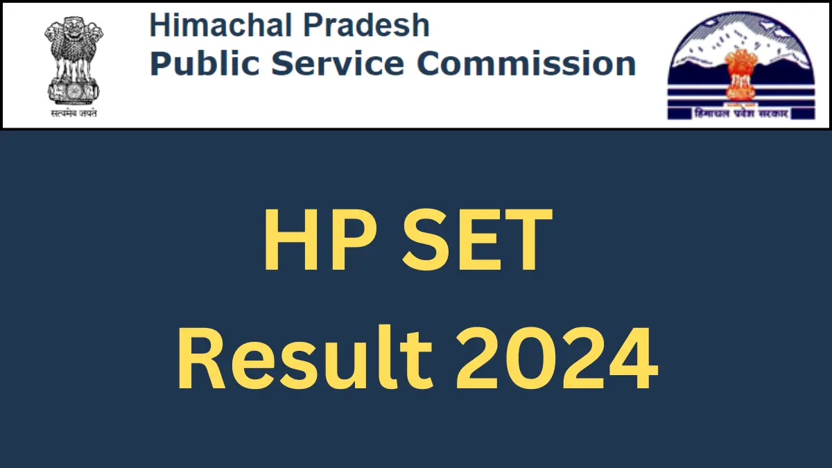 HP SET Result 2024 Date