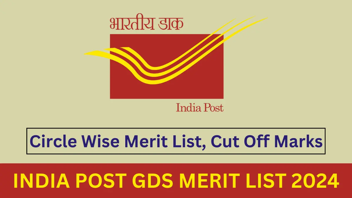 India Post GDS Merit List 2024 Date