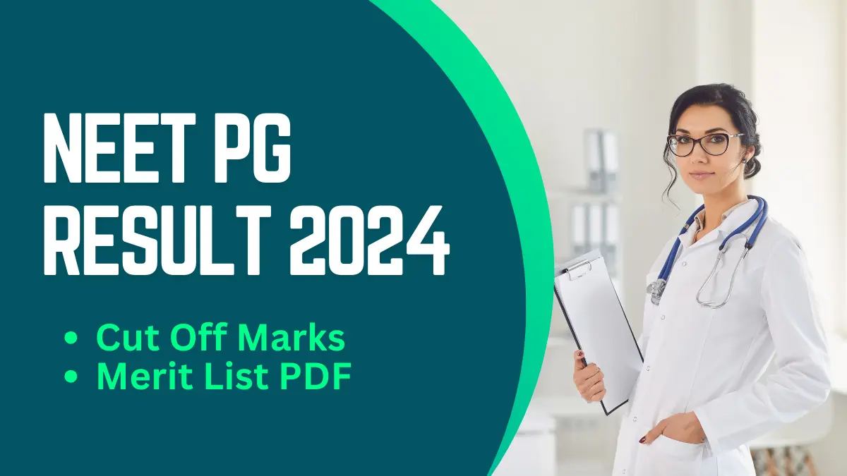 NEET PG Result 2024 Link