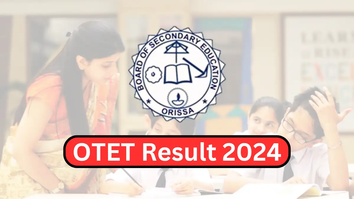 OTET Result 2024 Link