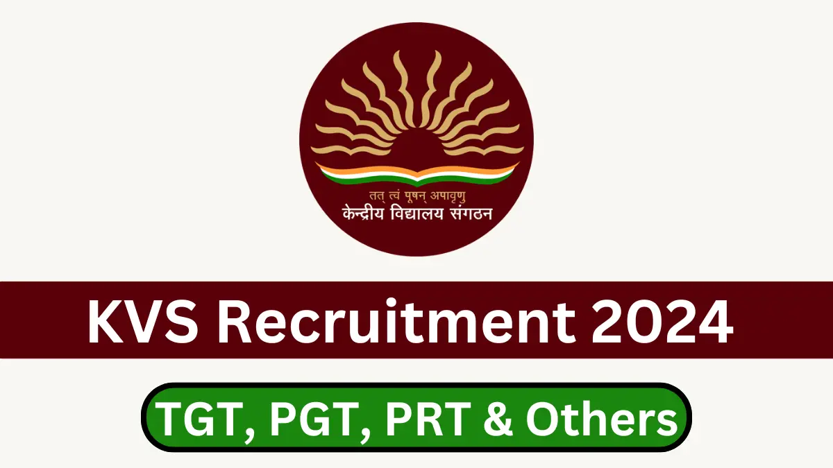 KVS Recruitment 2024 Notification