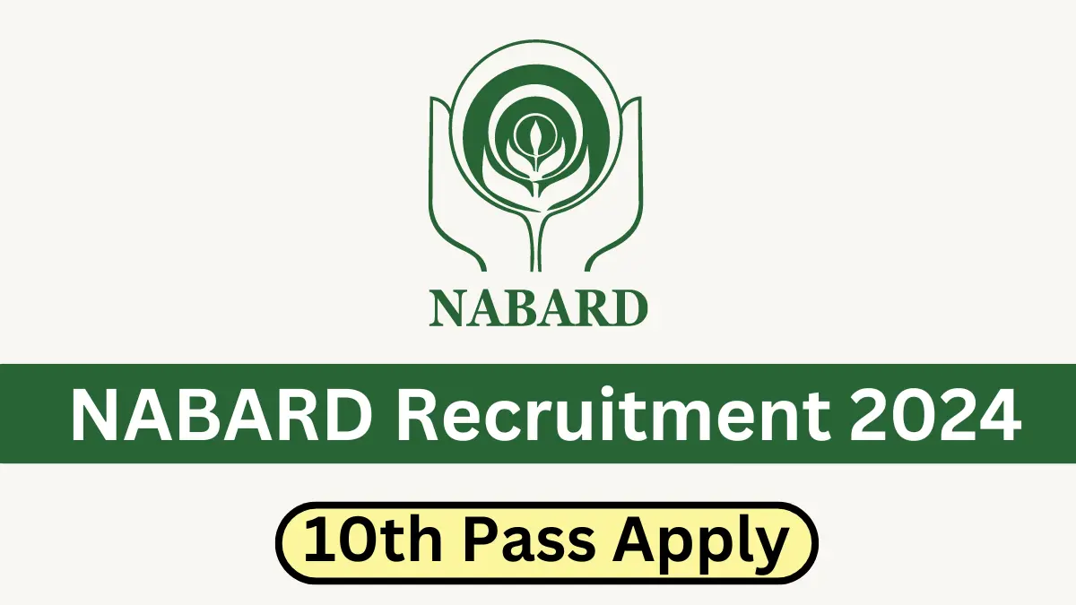 NABARD Recruitment 2024 Notification