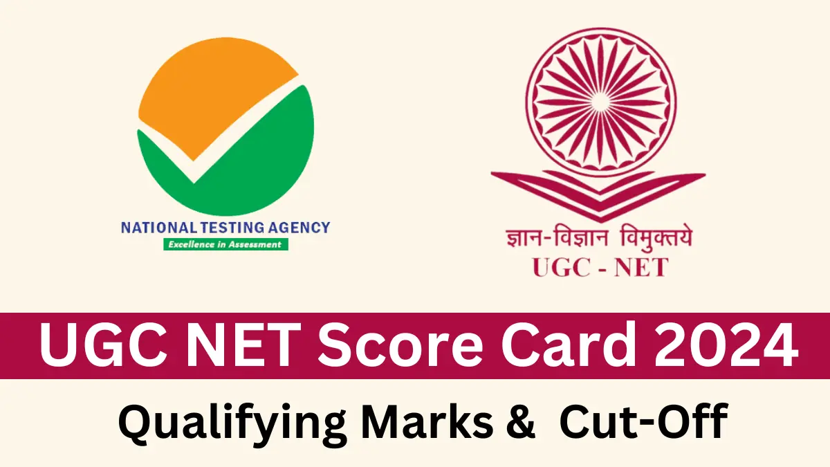 UGC NET Score Card 2024