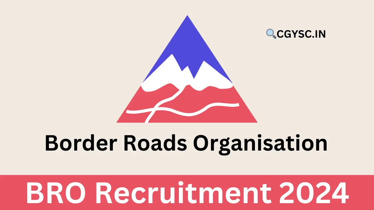 BRO Recruitment 2024 Notification