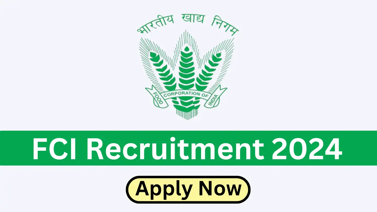 FCI Recruitment 2024 Notification