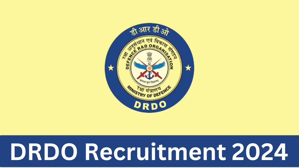 DRDO Recruitment 2024 Notification